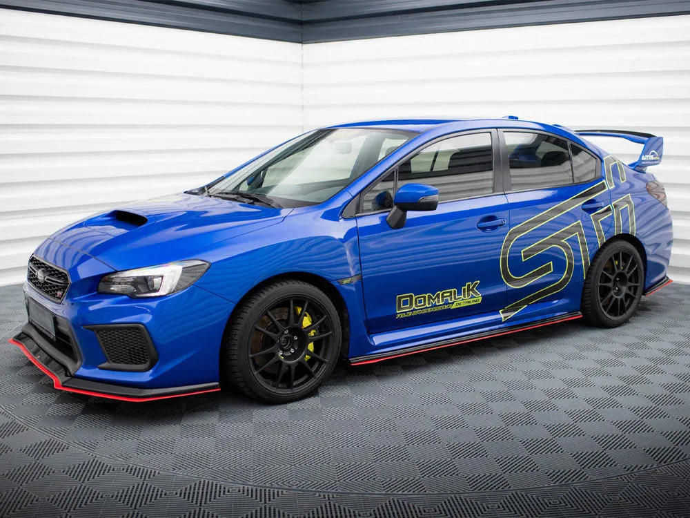 Maxton Design - SIDE SKIRTS DIFFUSERS V.2 SUBARU WRX STI