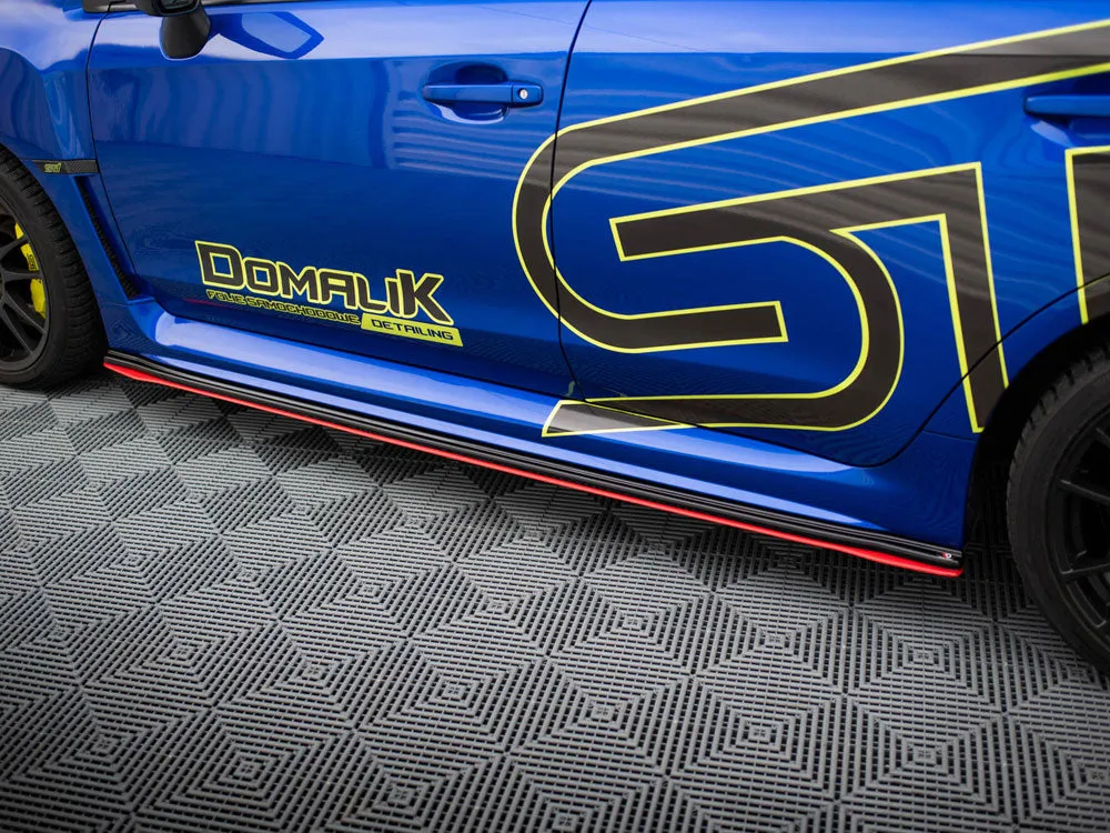 Maxton Design - SIDE SKIRTS DIFFUSERS V.2 SUBARU WRX STI