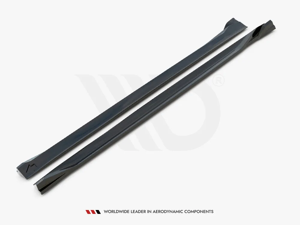 Maxton Design - SIDE SKIRTS DIFFUSERS VOLVO XC60 R-DESIGN MK2 FACELIFT