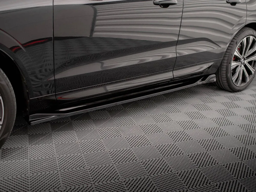 Maxton Design - SIDE SKIRTS DIFFUSERS VOLVO XC60 R-DESIGN MK2 FACELIFT
