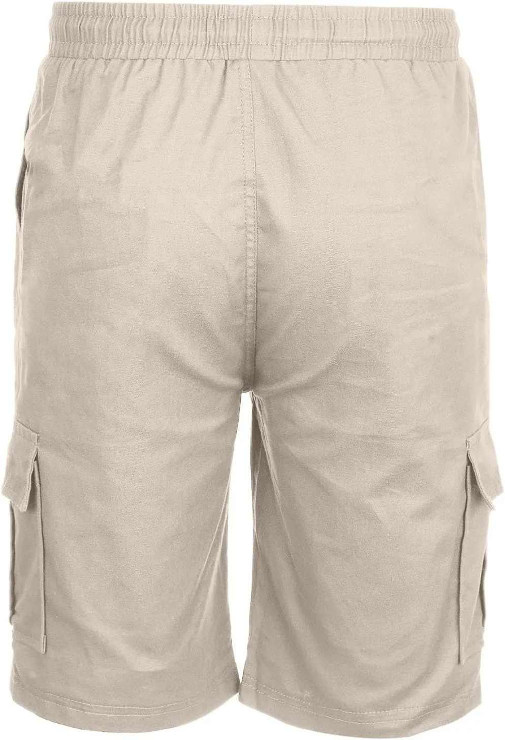 Mens Cargo Shorts Casual Summer Outdoor Hiking Work Shorts with Multi Pockets Fashionable Drawstring Woven Workout Shorts