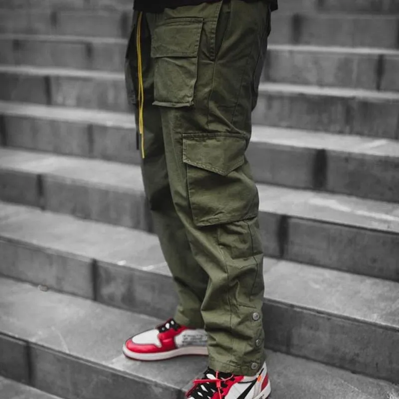Multi-Pocket Casual Sweatpants