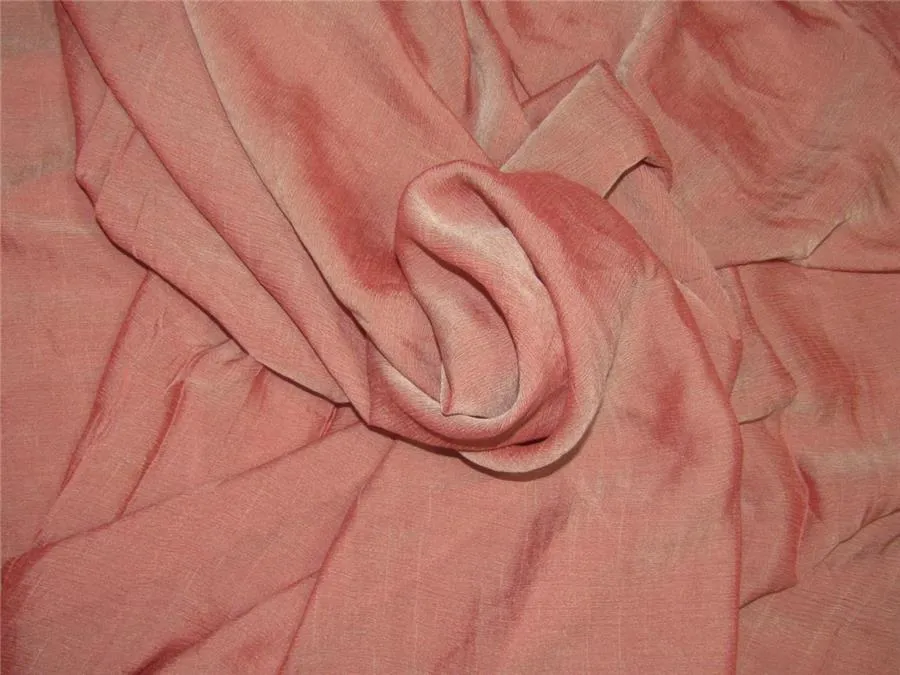 pinkish brown color crinkle chiffon fabric 44&quot; wide PKT#7 id=9273