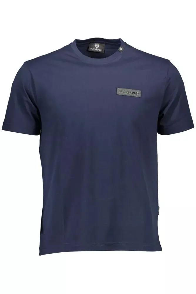 Plein Sport Electrify Your Wardrobe with the Sleek Blue Tee
