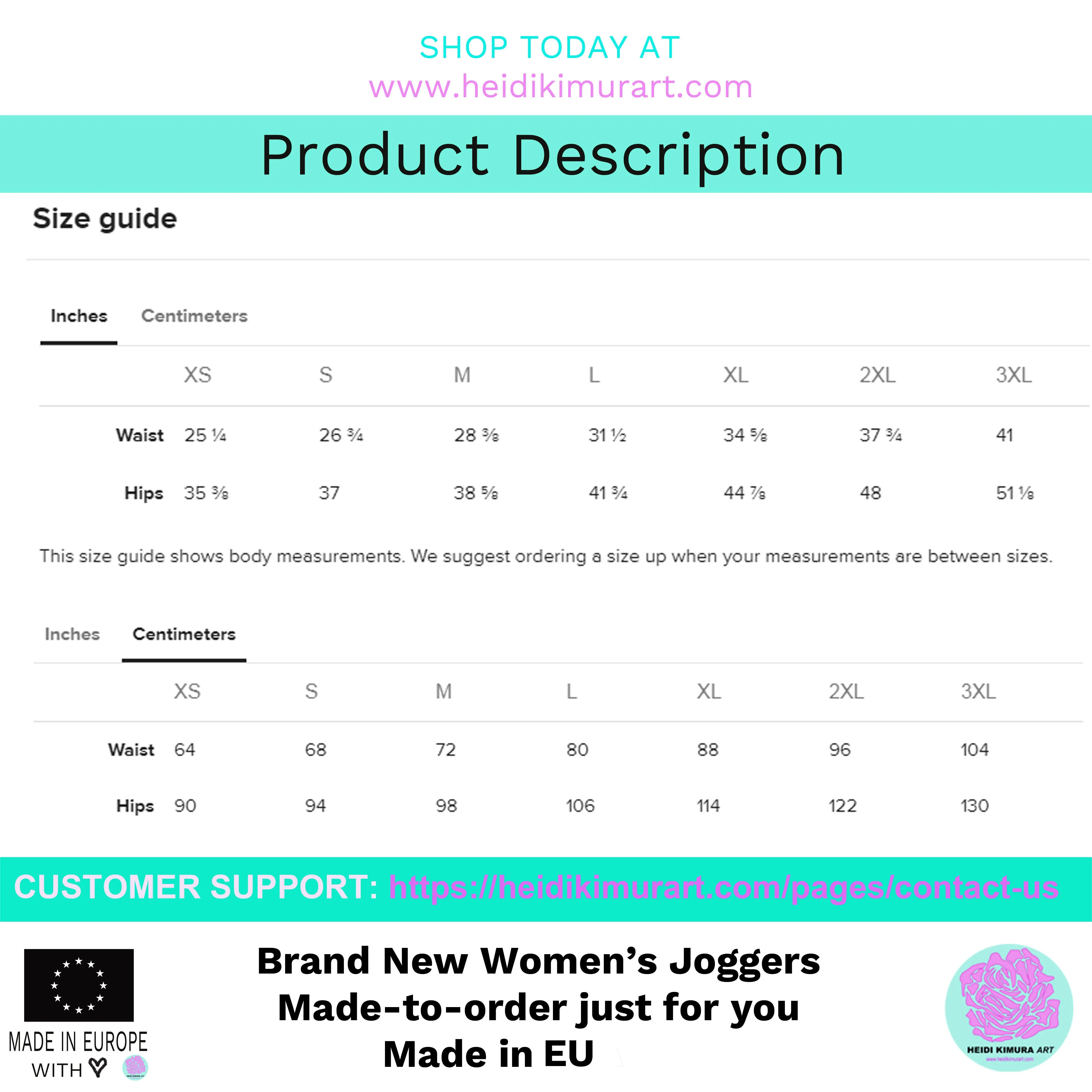 Purple Women's Joggers, Solid Color Slim Fit Ladies' Skinny Soft Sweatpants -Made in EU