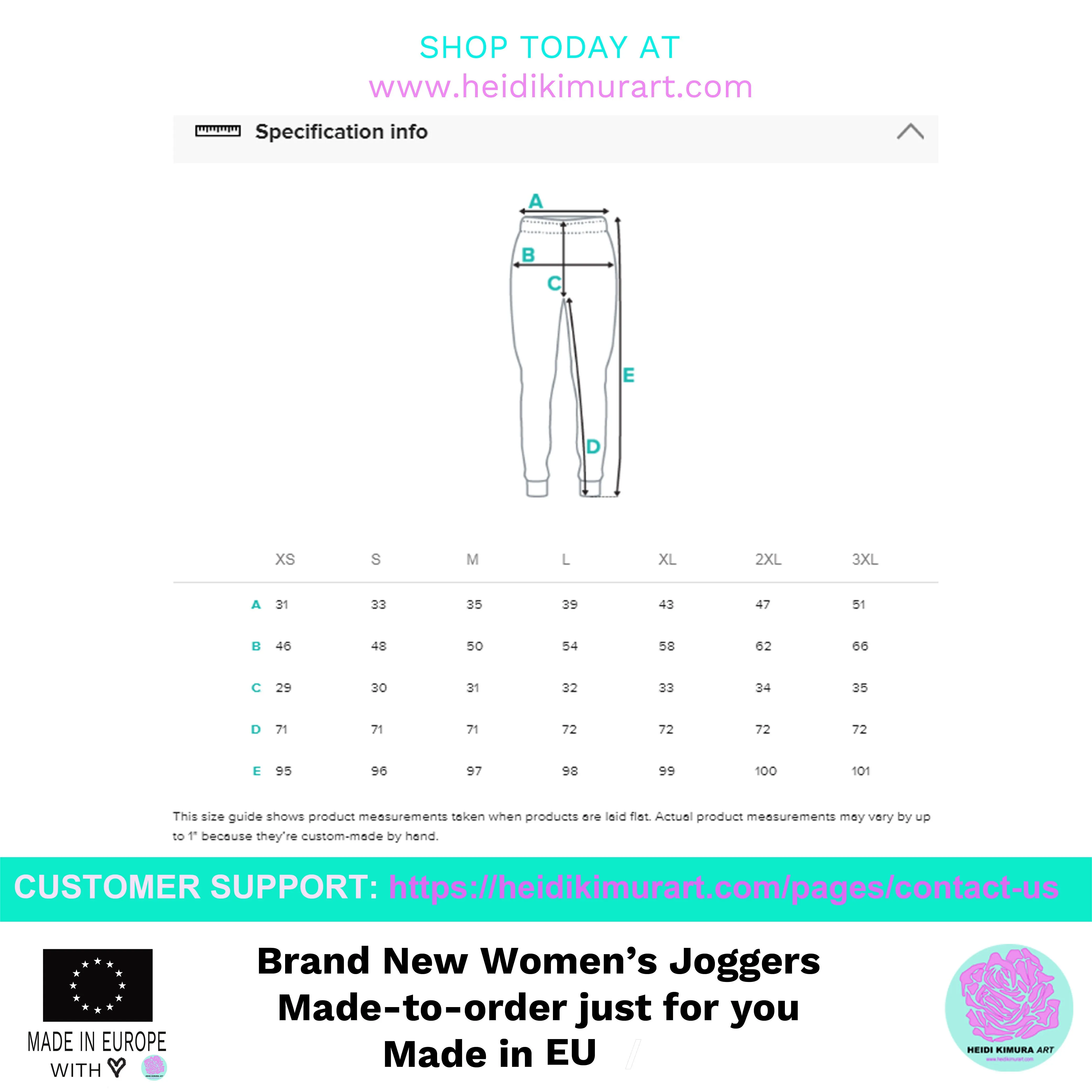 Purple Women's Joggers, Solid Color Slim Fit Ladies' Skinny Soft Sweatpants -Made in EU