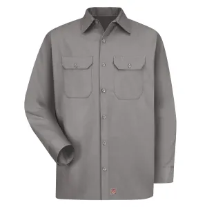 Red Kap Men's Utility Uniform Shirt ST52 - Silver