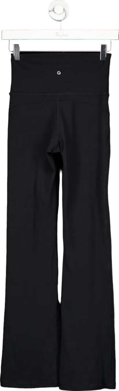 Shein Black FeatherFit  High-Waisted Trousers UK XS