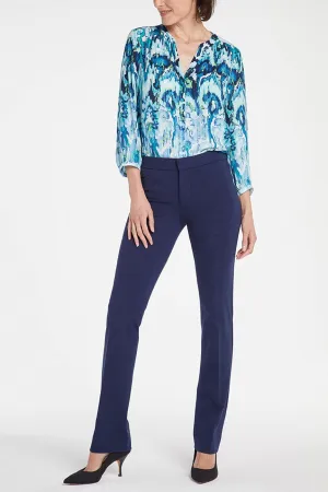 Slim Trouser Navy Jersey | Evening Tide