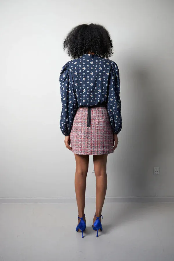 STELLA NOVA ASKA SKIRT - RED MIX
