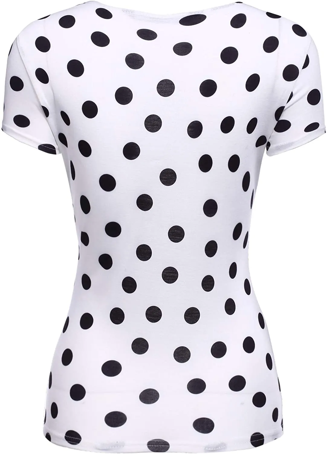 Women's Cross-Front V Neck Ruched Short Sleeve Blouses Shirts Tops S-XXL - Zeagoo (Us Only)