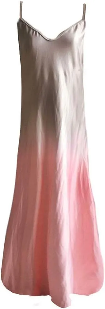 Womens Summer Dresses 2024 Casual Boho Spaghetti Strap Floral Midi Dress Plus Size Long Flowy Maxi Sundresses