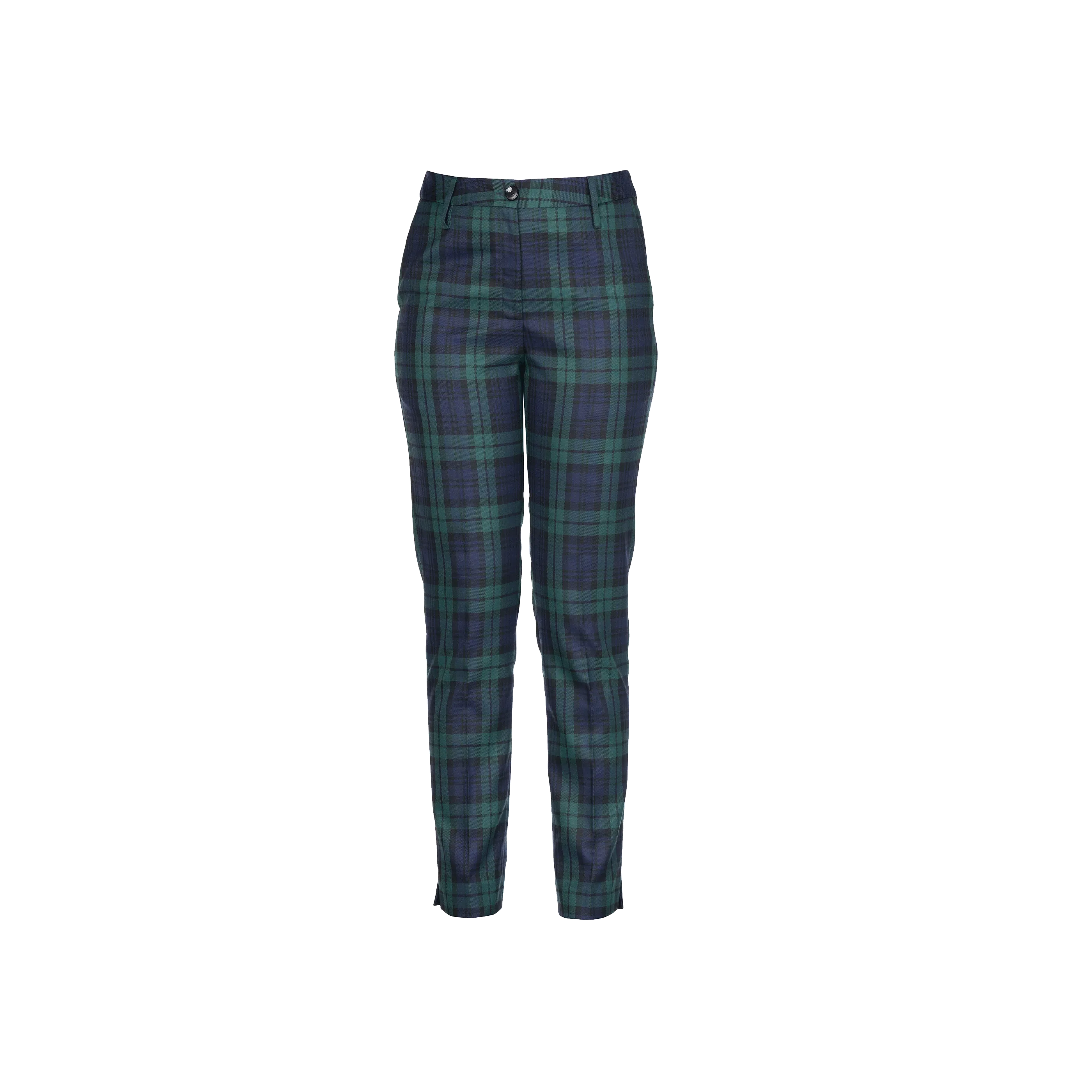 Womens Tartan Trousers - Black Watch