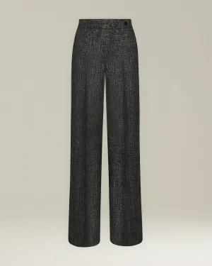 WOOL BLEND TROUSERS