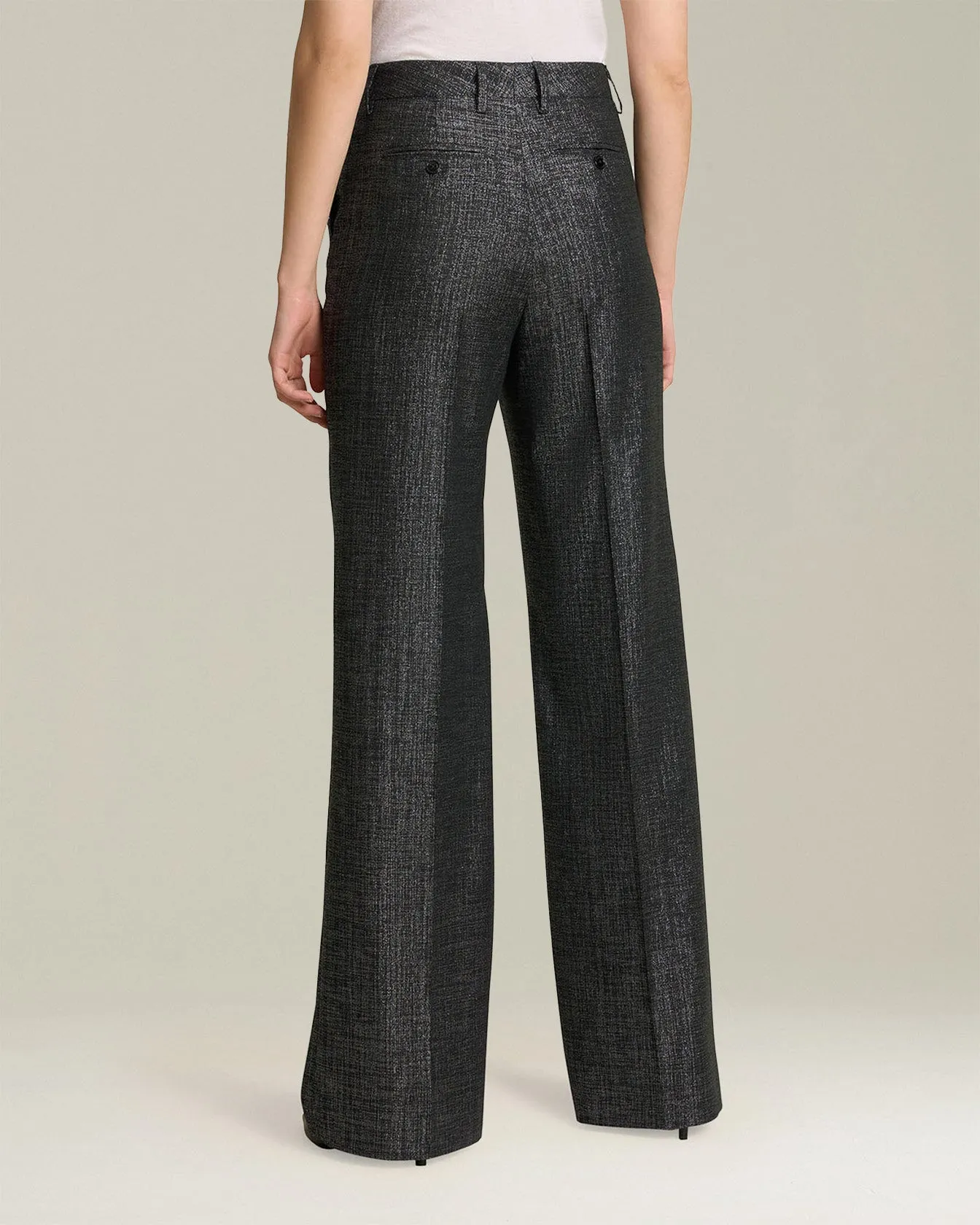 WOOL BLEND TROUSERS